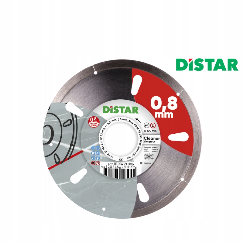 Tarcza diamentowa do fug Distar Cleaner 100mm