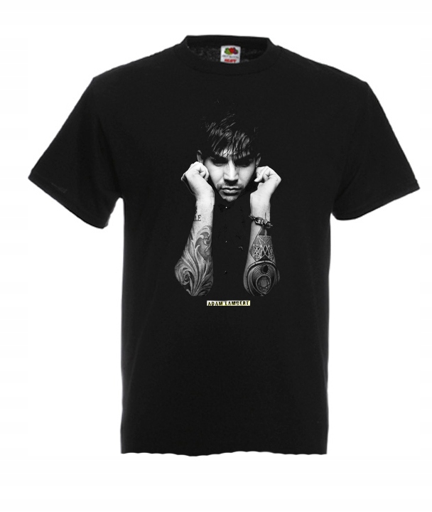 

L Koszulka Męska Adam Lambert Pop Queen Wzory