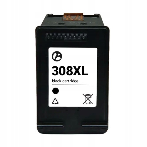 Tusz Do Hp 308 308XL Black 18ml 6120 6130 6520 6530 7FP22UE