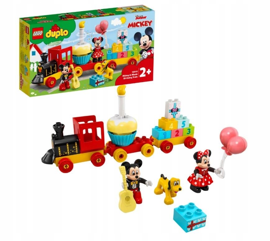 LEGO Klocki DUPLO Disney 10941 Urodzinowy pociąg Marka LEGO
