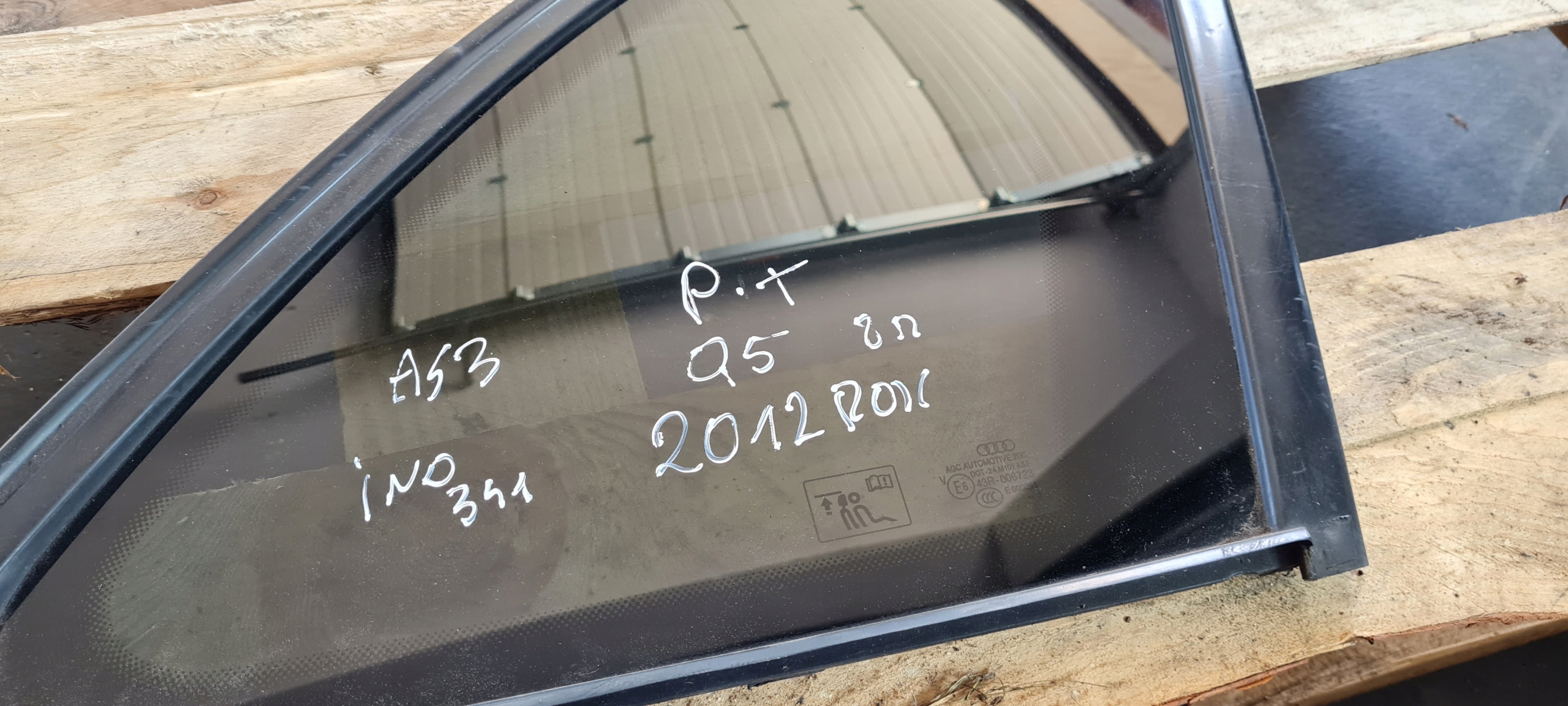Q5 8R SQ5 window bodywork right right rear part AS3 12R