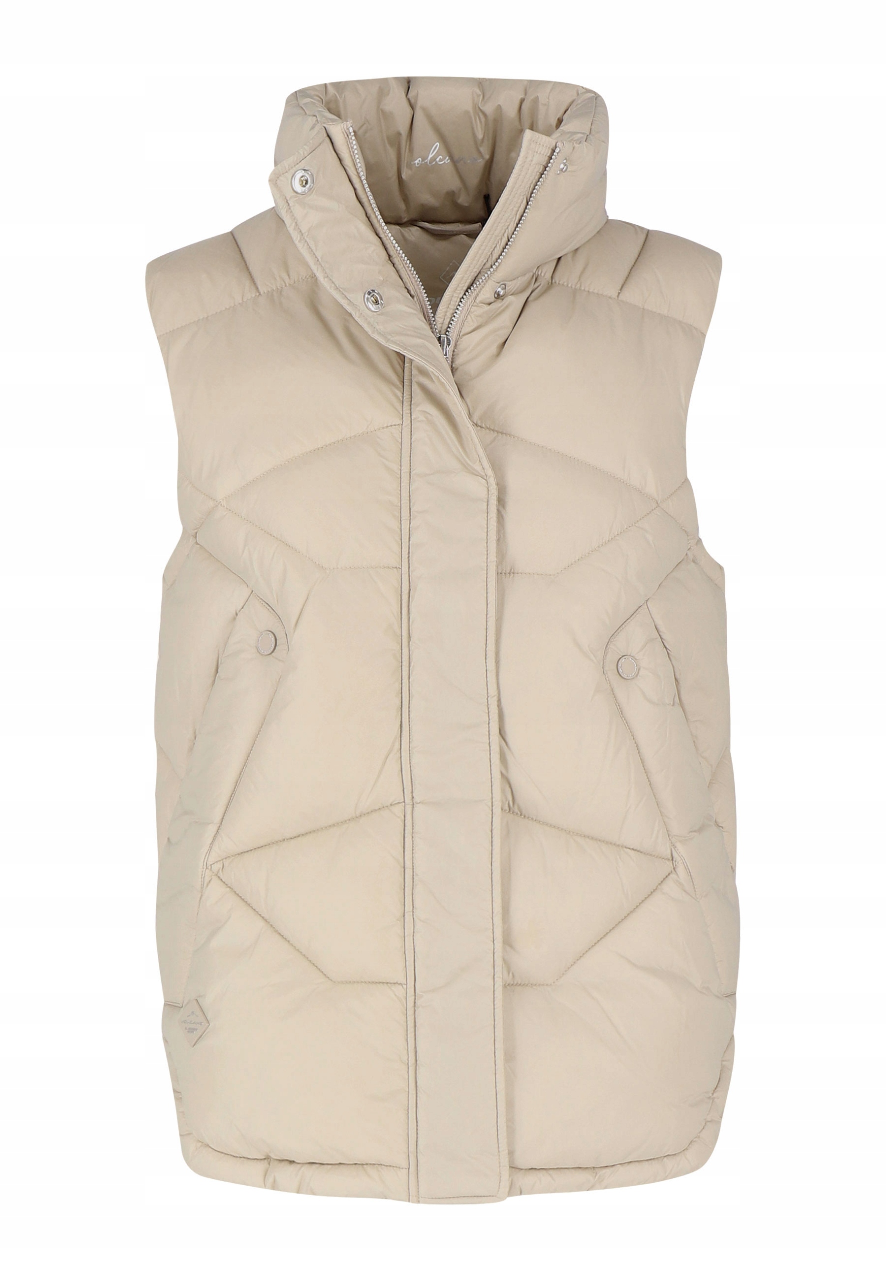 Dámská prošívaná vesta béžová Volcano V-adel M