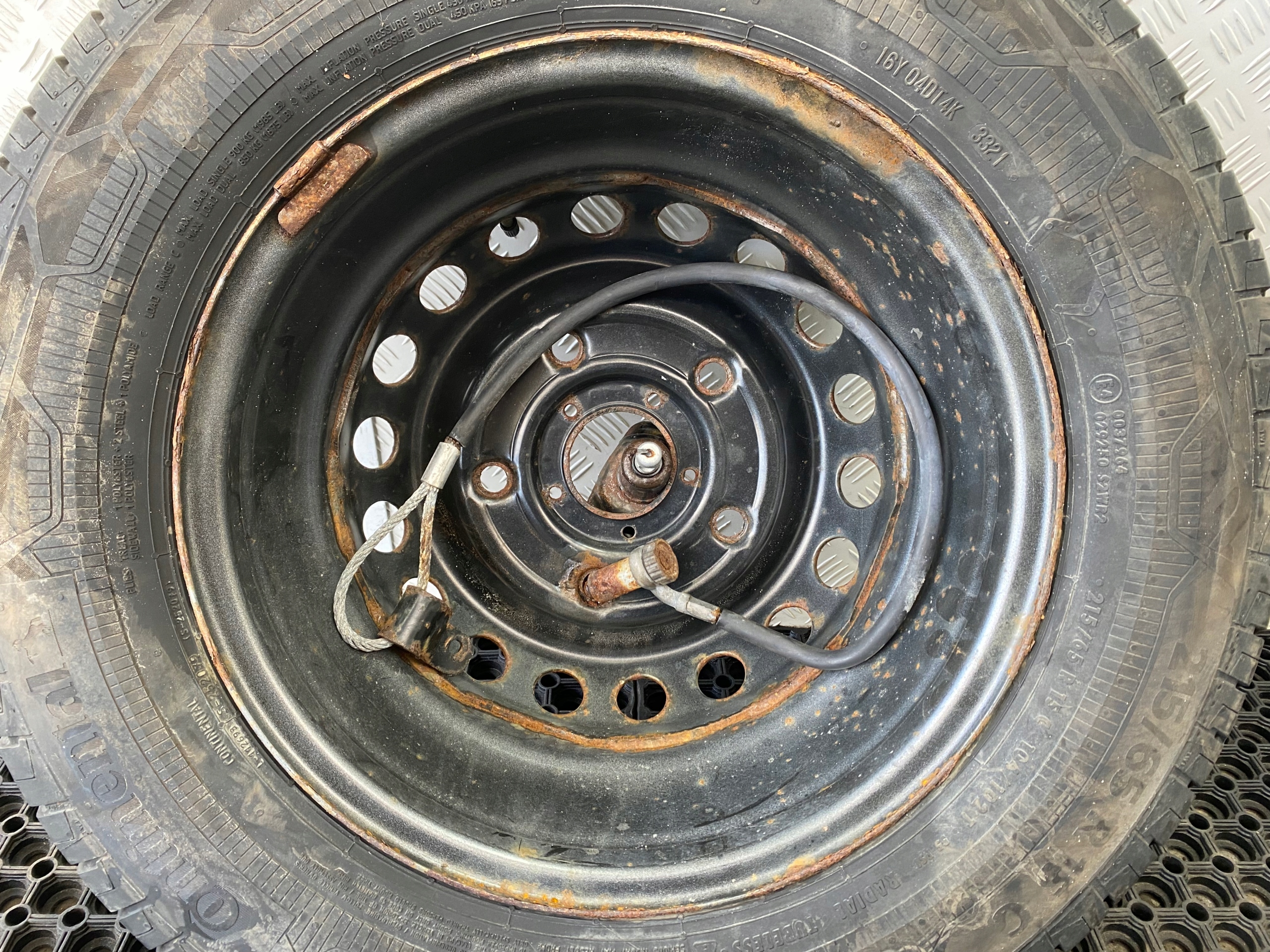 FORD TRANSIT CUSTOM 12-24 wheel spare disc + WINDA 5x160 15'' 215/65R15C