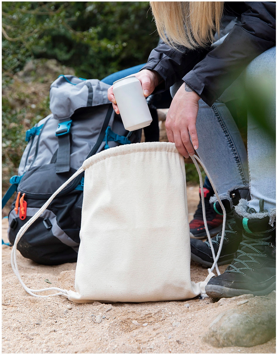 Worek bawełniany naturalny ecru workoplecak kapcie Marka Mid Ocean