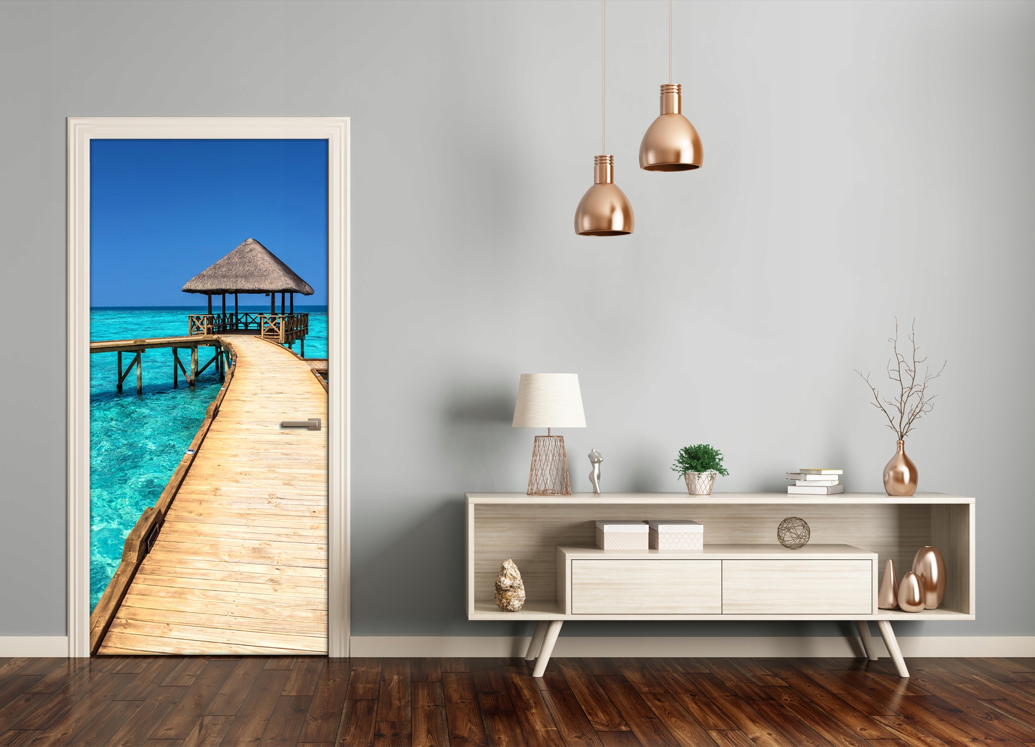 

Fototapeta samoprzylepna na drzwi Egzotyczny widok