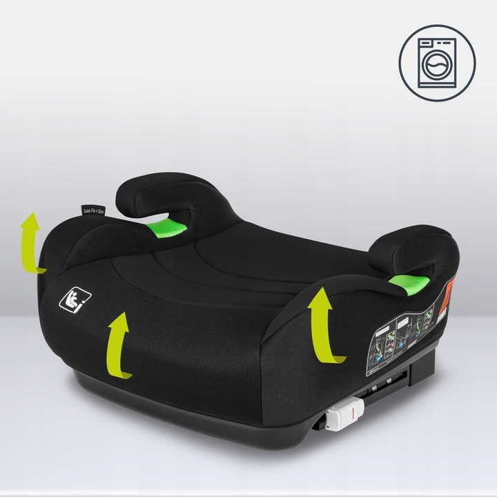 PODSTAWKA SIEDZISKO FOTELIK SAMOCHODOWY 15-36kg I-SIZE LIONELO LUUK ISOFIX Szerokość produktu 44.3 cm
