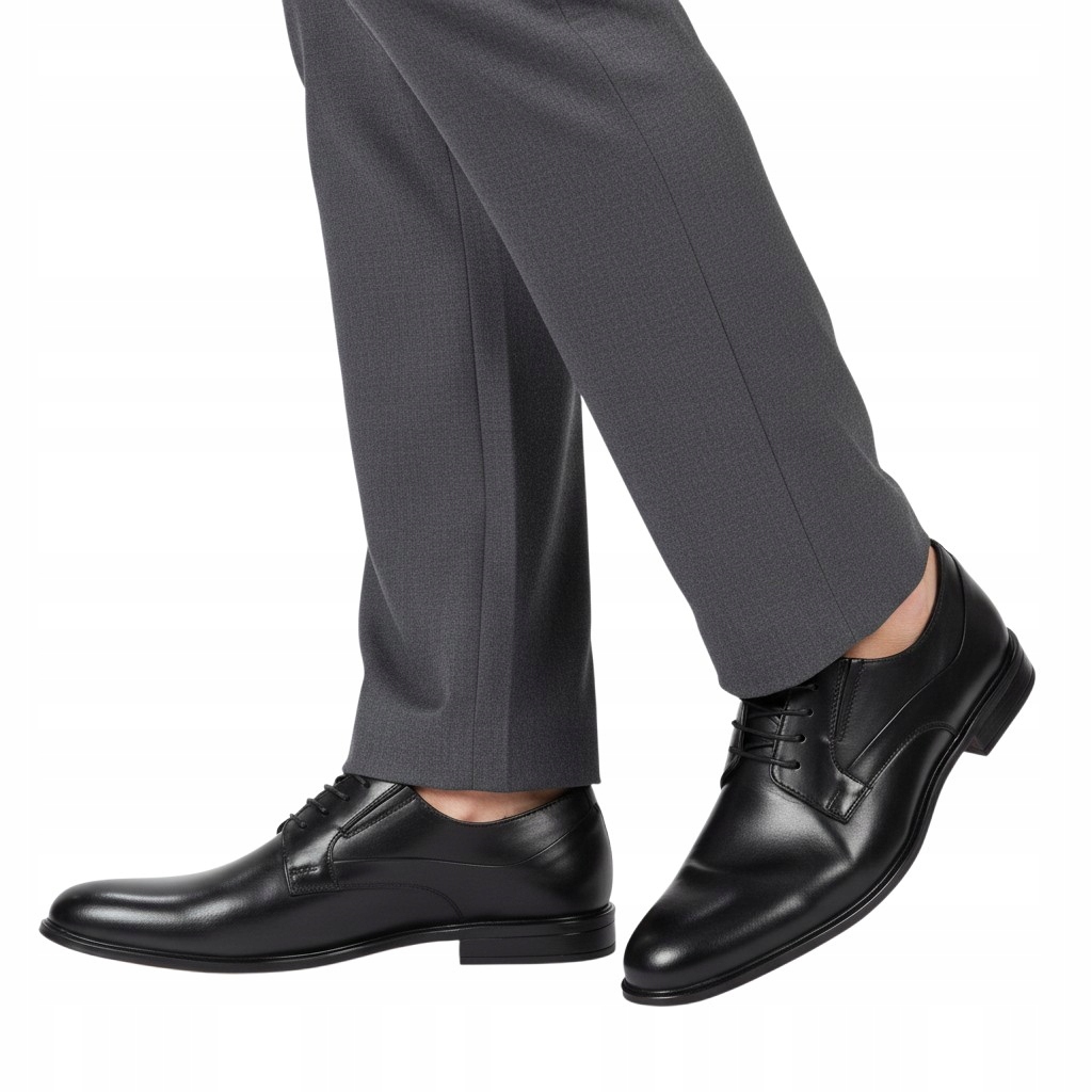 Pánské společenské polobotky Tapi C-7494 černé, přírodní kůže 41