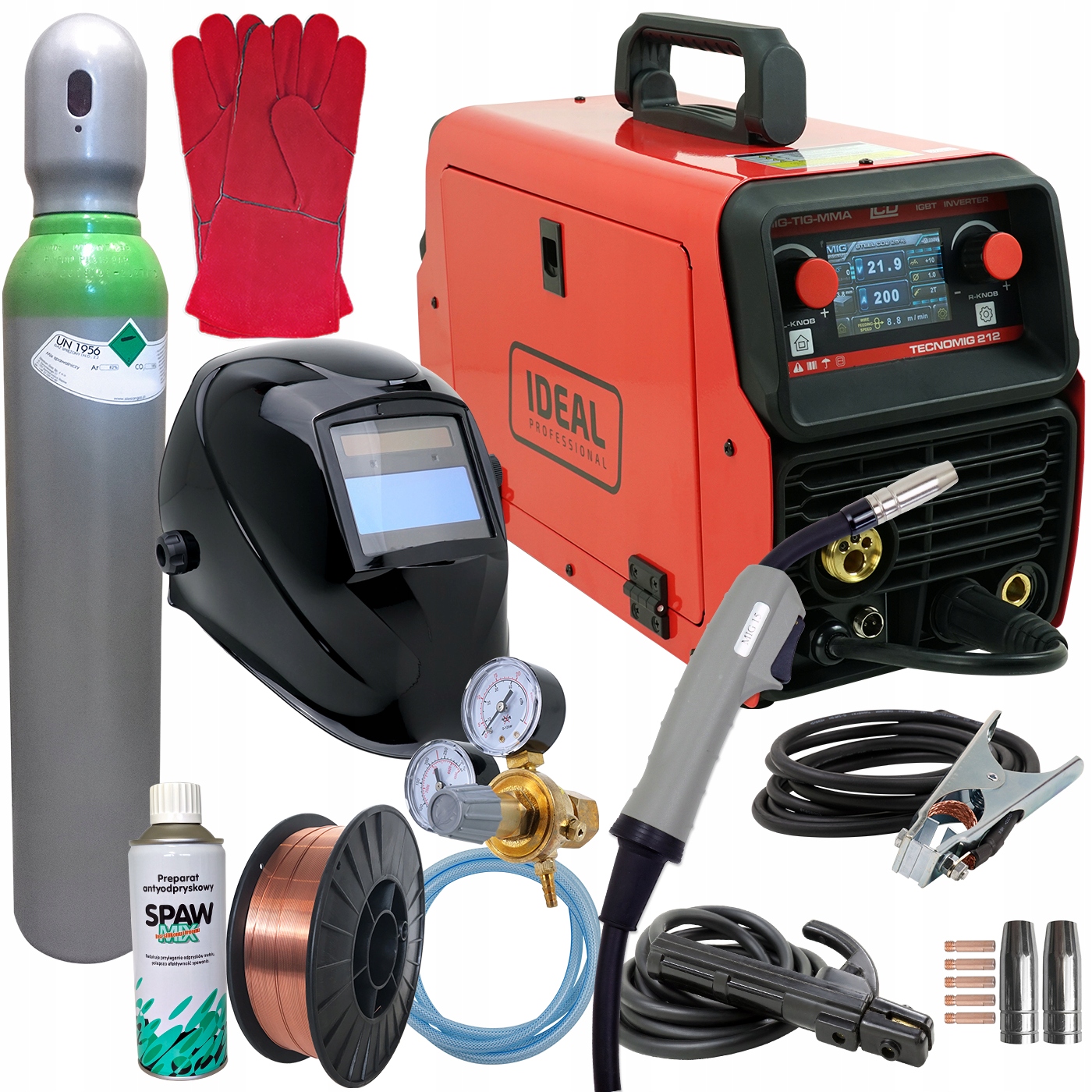 Spawarka inwertorowa MIG MMA TIG migomat Synergia