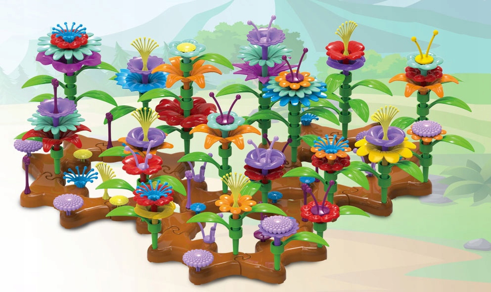 БЛОКИ КВІТІВ СТРУКТУРА САДУ КВІТНИК 148 шт Бренд AIG