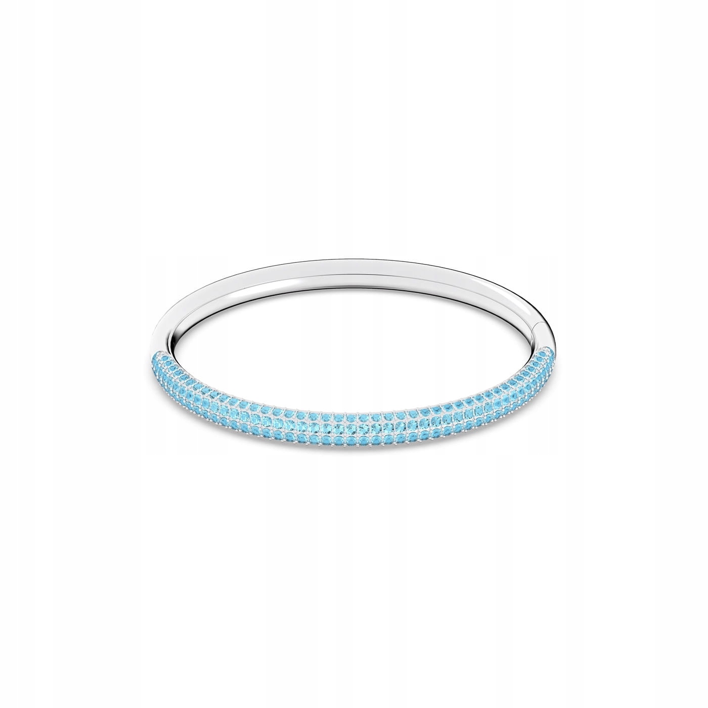 Náramek Swarovski Dextera Bangle Modré krystaly Ocel rhodiovaná vel. S