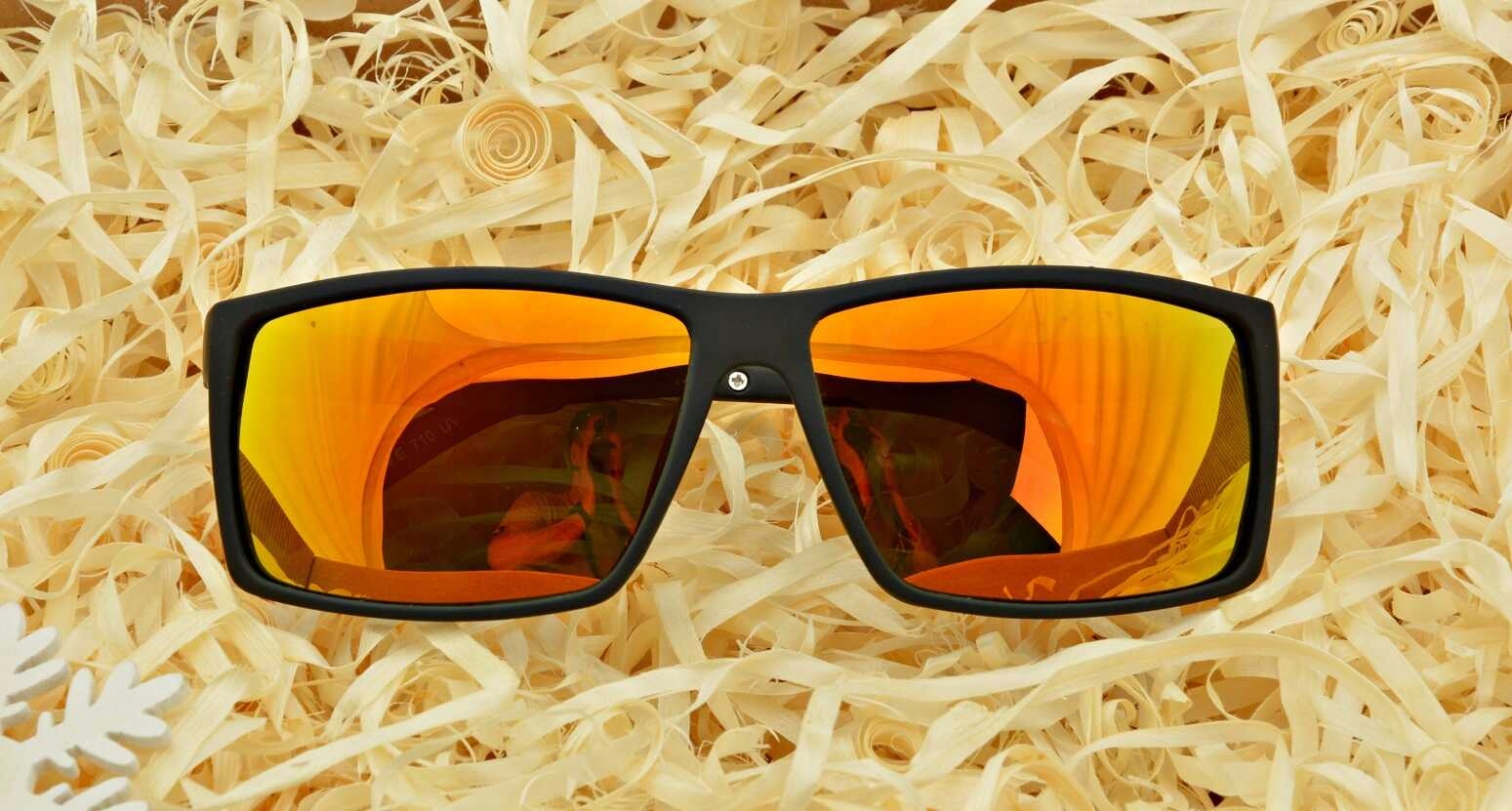 Okulary PRZECIWSŁONECZNE Nerd POLARYZACYJNE Lustra Model POL-710