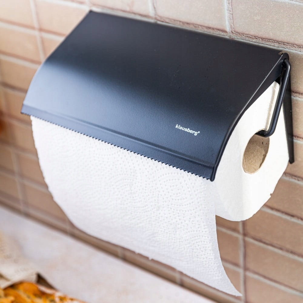 Uchwyt wieszak na ręcznik papierowy ręczniki kuchenne czarny KLAUSBERG Rodzaj uchwyt