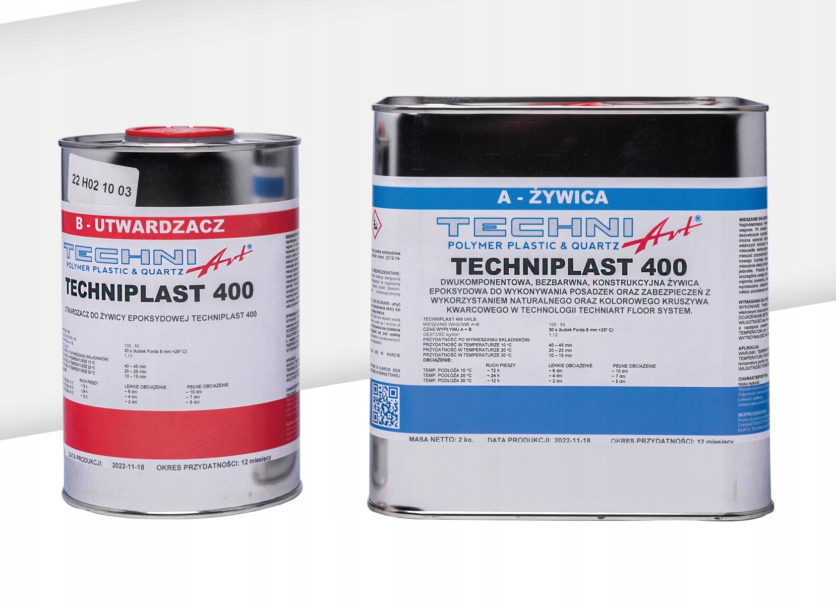 

Techniplast 400 bezbarwna Żywica epoksydowa 3kg