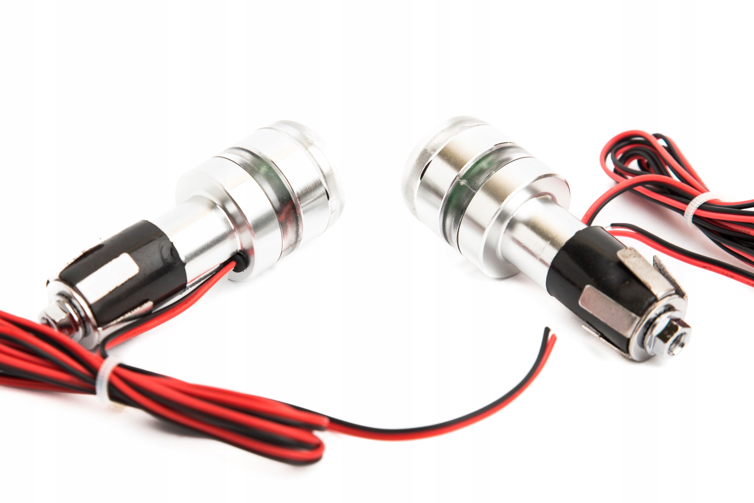 Świecące ciężarki kierunkowskazy końcówki LED 22mm Producent Motocykl24