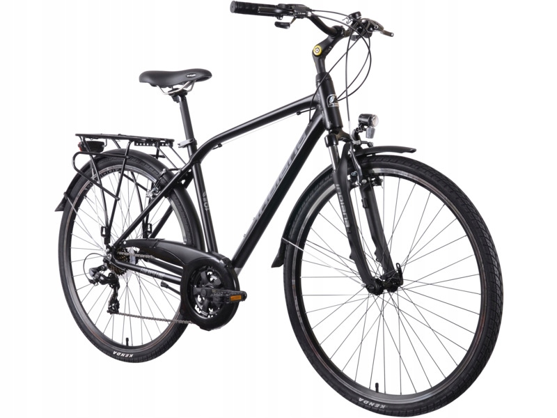 Rower trekkingowy Indiana X-Road 1.0 M17 28 cali Czarny