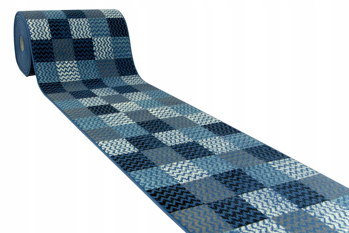 szer. 80 cm CHODNIK LUNA PATCHWORK JEANS NIEBIESKI Marka Akcila