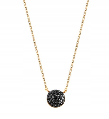 Naszyjnik Złoto Czarny 0,333 Verona Jewellery