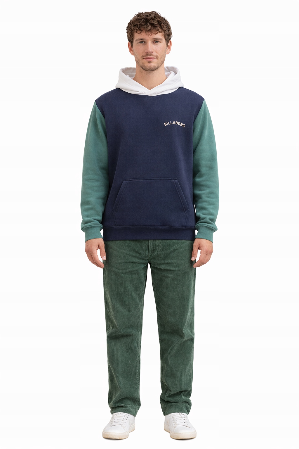 Billabong Pánská Mikina Vícebarevná S Klokaní Částí A Kulatým Výstřihem L I3D