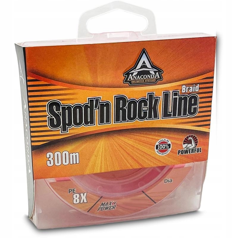 Anaconda Spod'n Rock Line 300M 0,18 MM Orange