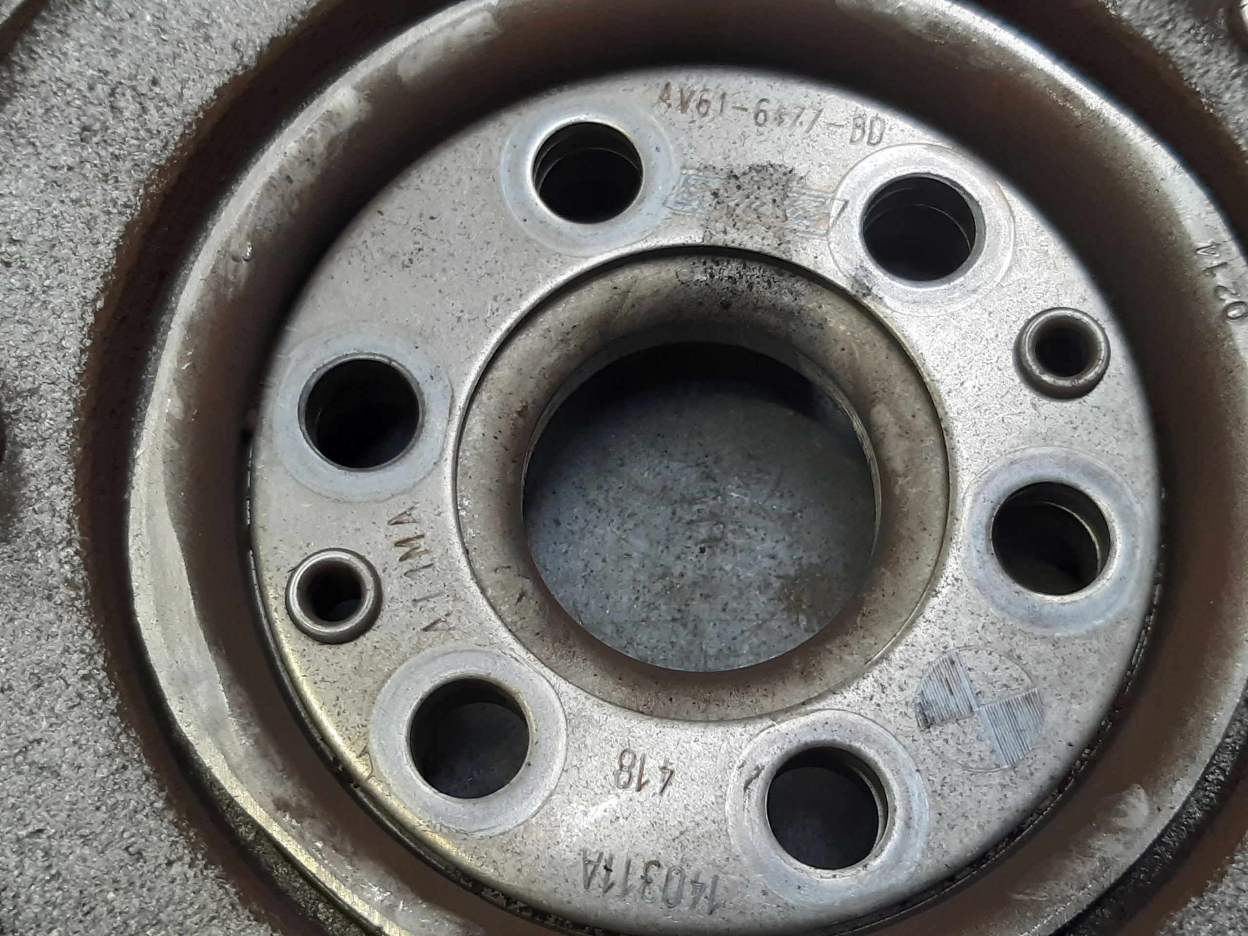 VOLANO USATO disco di pressione AV616477BD Ford C-MAX