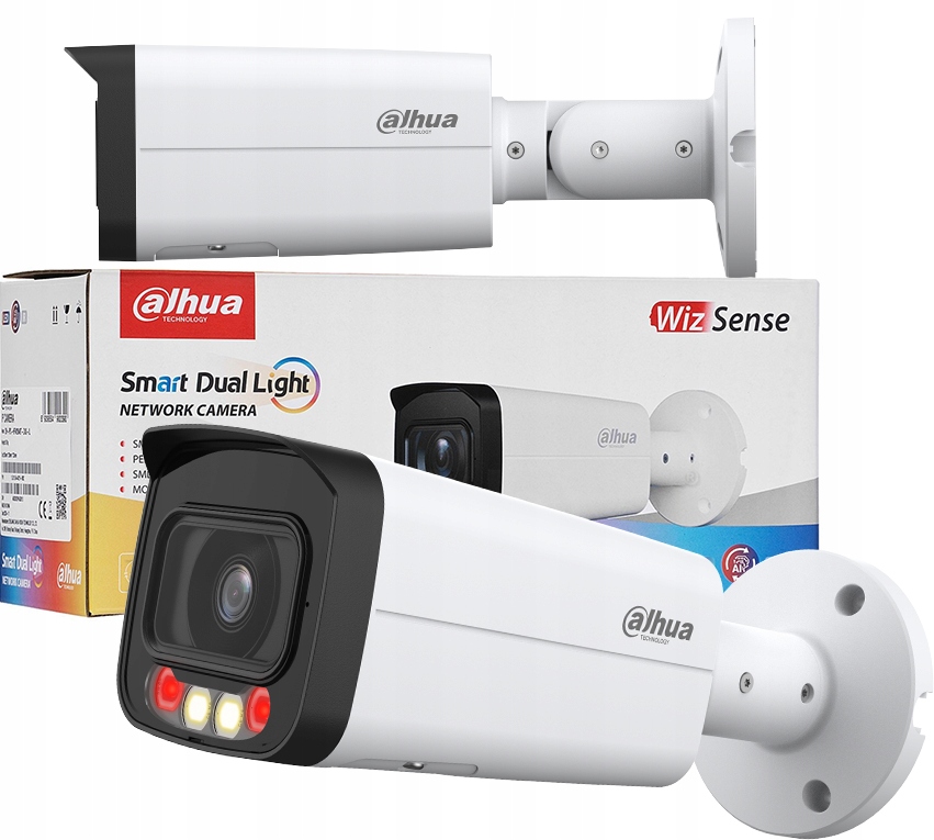 8Mpx 4K tubusová Ip kamera Dahua IPC-HFW2849T-AS-IL-0360B 3.6 mm PoE Wizsense