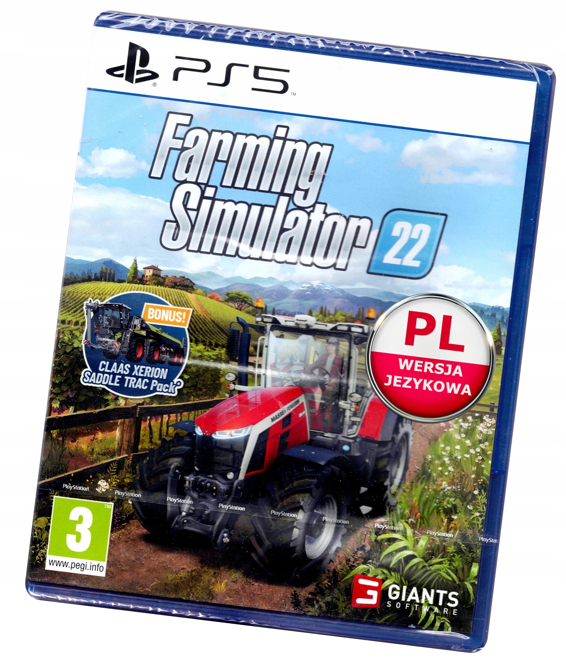 Farming Simulator 22 (PS5) PlayStation 5 (PS5) pudełkowa