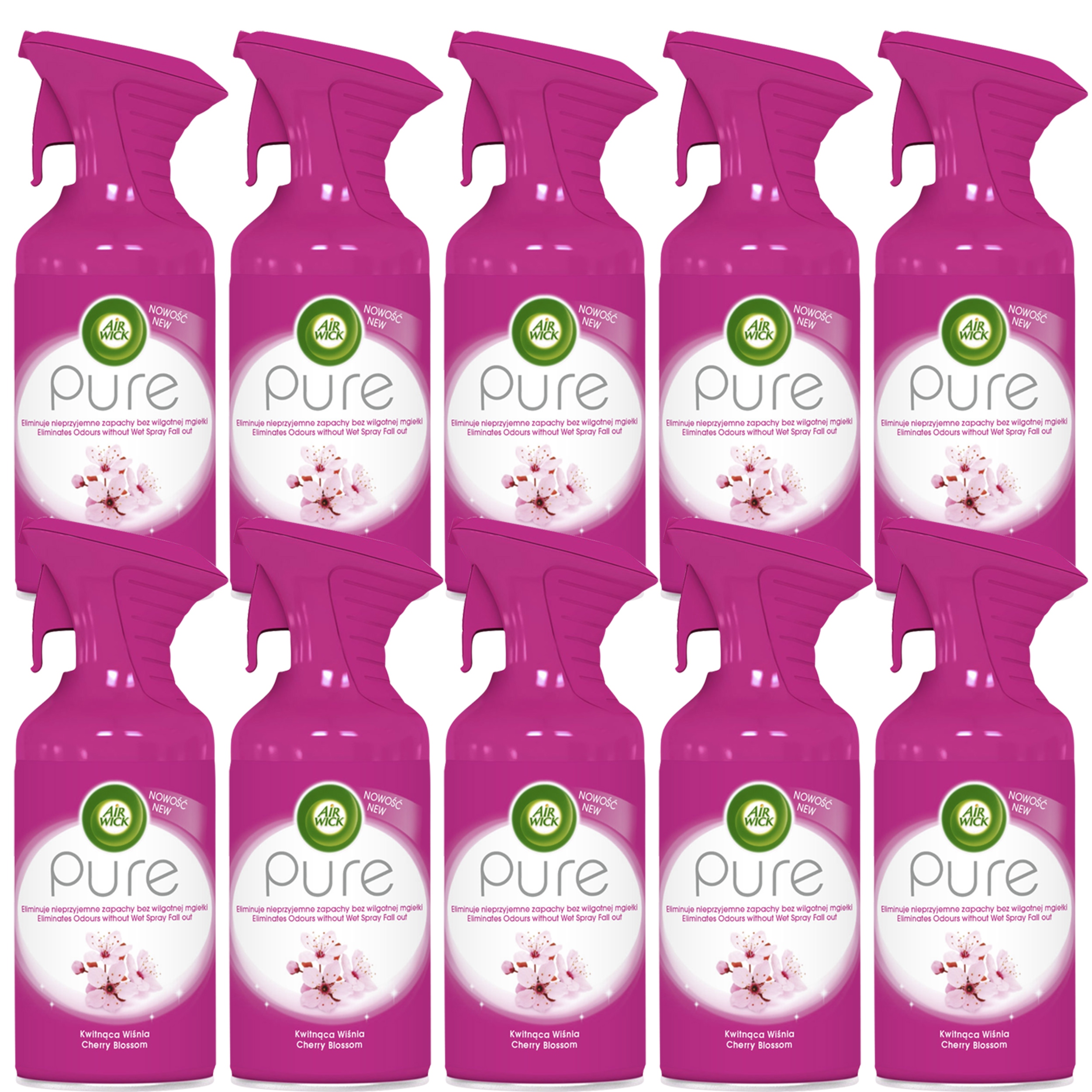 

Air Wick Odświeżacz Pure Areo Kwit Wiś 10*250ml