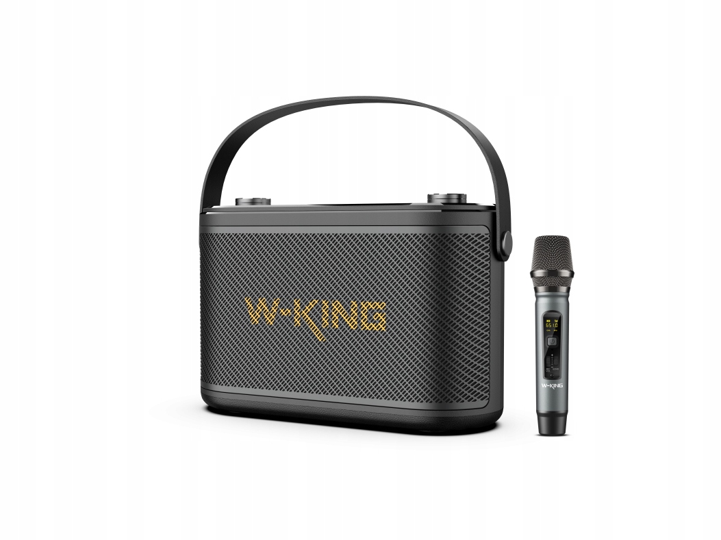 Głośnik Bluetooth W-king H10s 80 W Stereo czarny