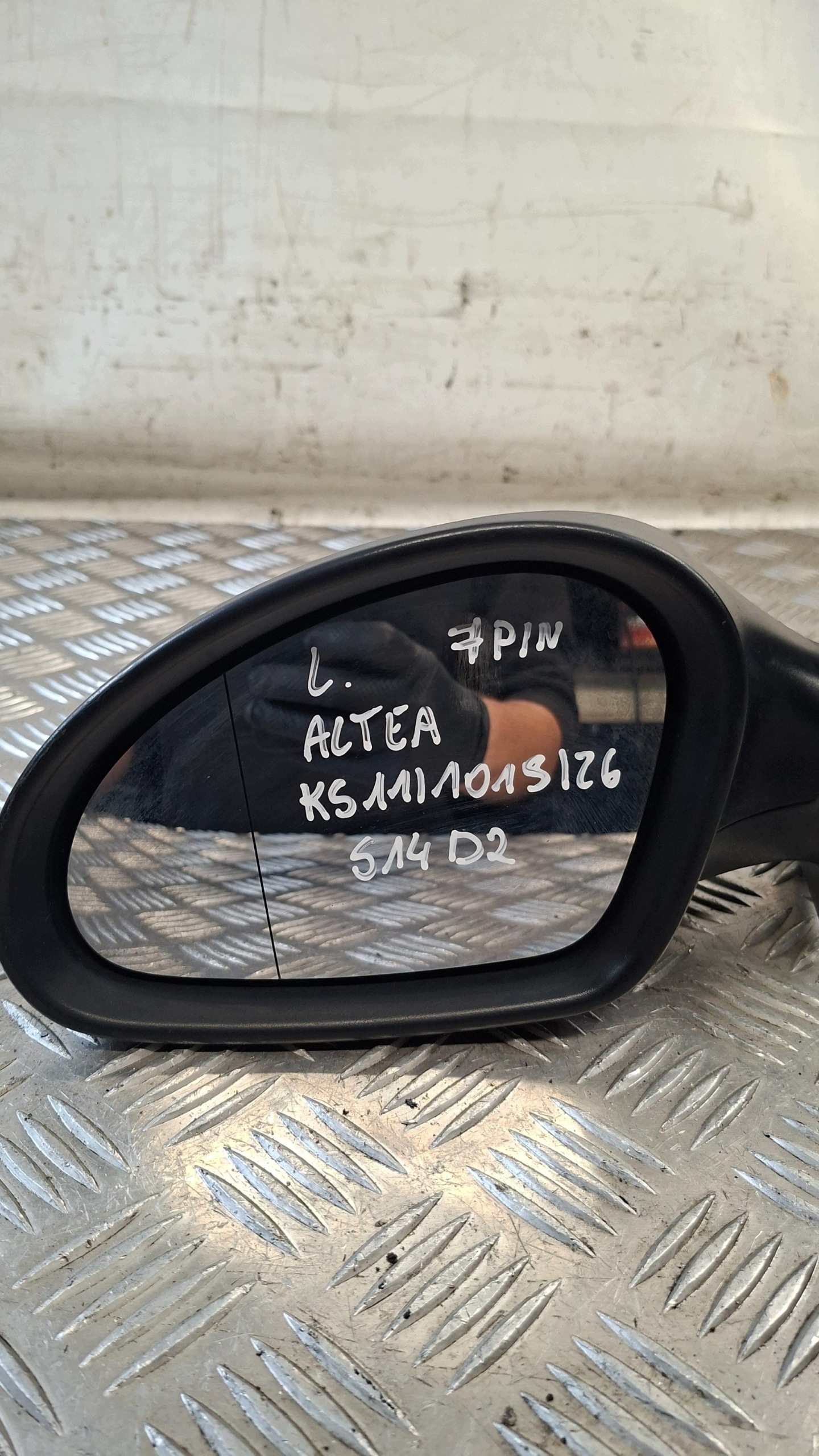 mirror left 7 PIN SEAT ALTEA