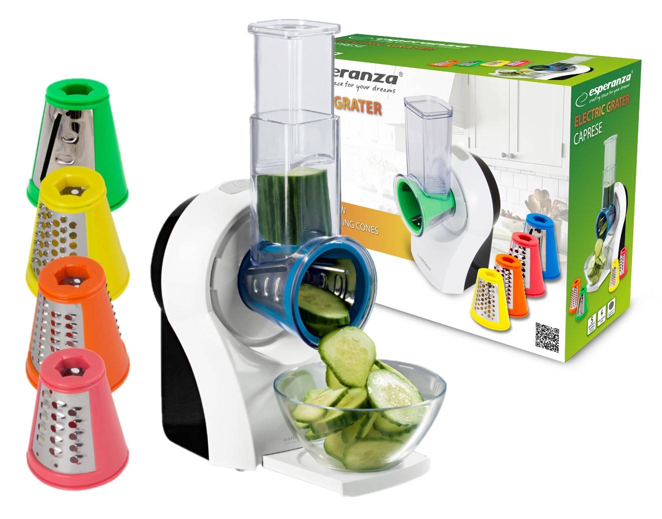 Szatkownica ELEKTRYCZNA Do owoców warzyw twardego sera czekolady orzechów Marka Esperanza