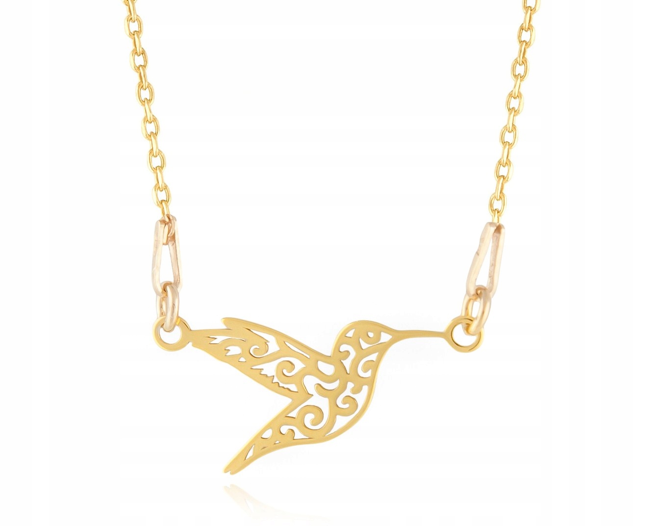 

Naszyjnik gwiazd Celebrytka Koliber ptak srebro925