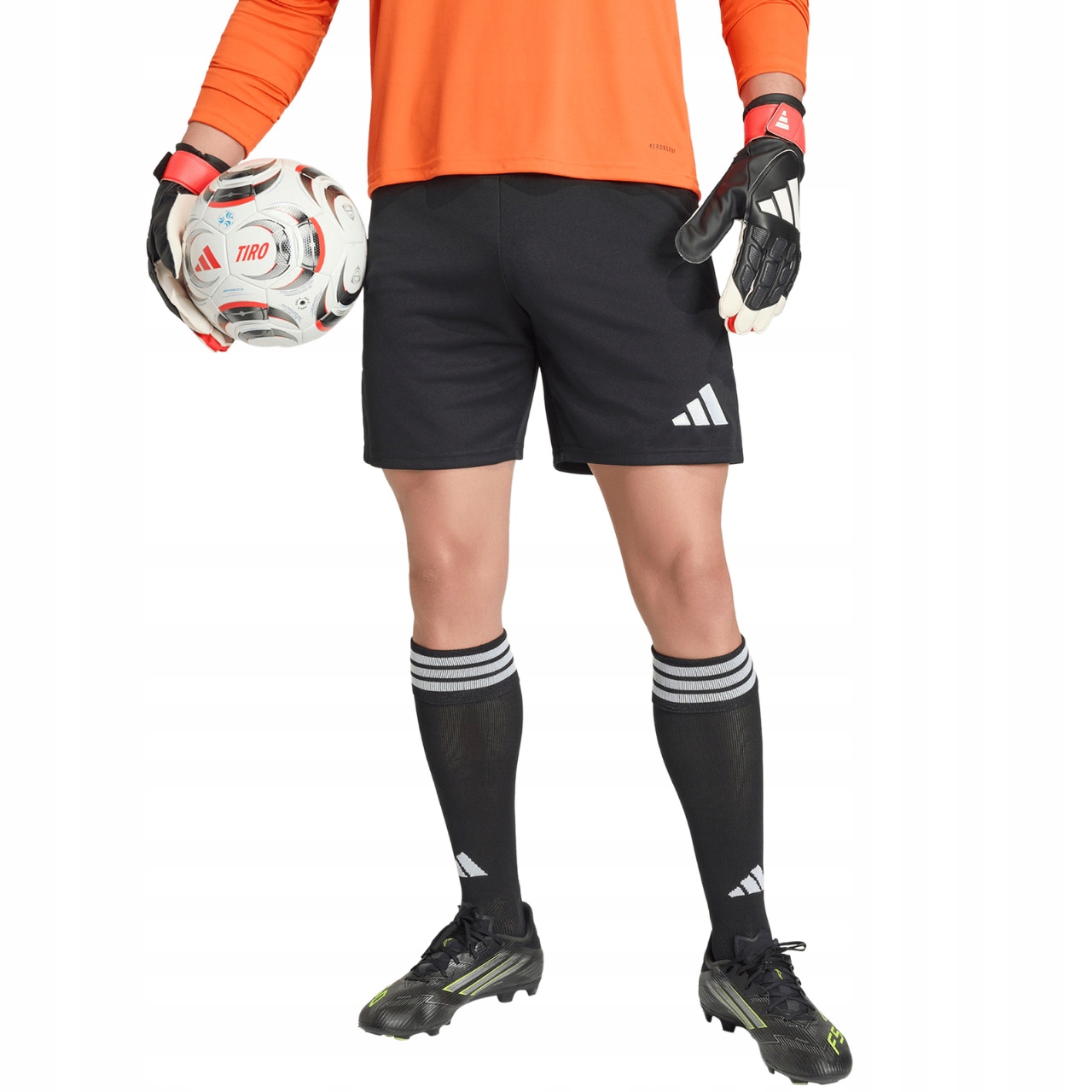 Kraťasy brankářské kraťasy adidas Tierro 26 černé KF5954 Velikost M