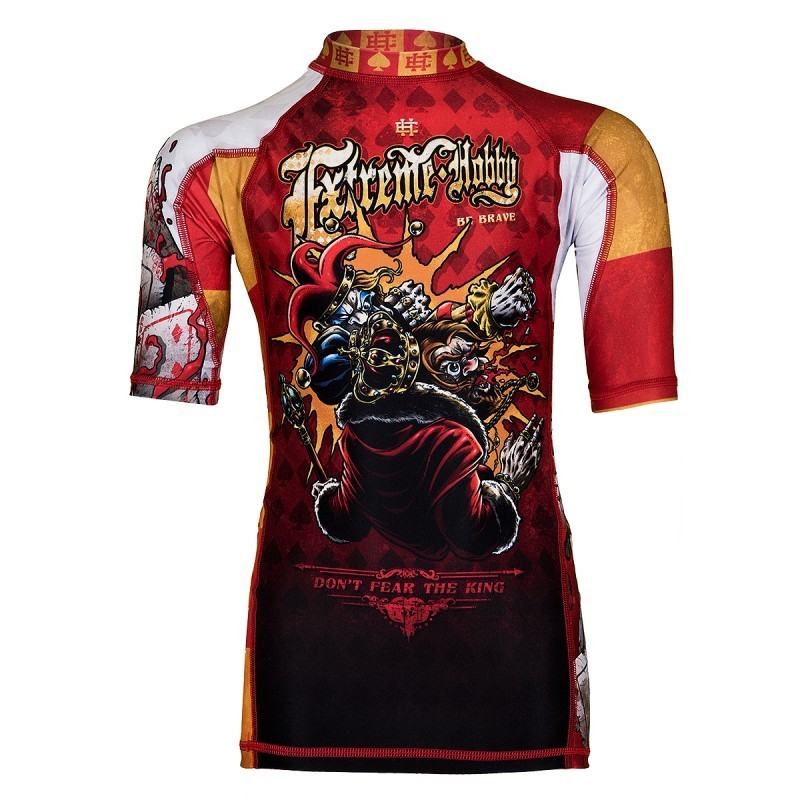 Extreme Hobby Rashguard dětský Killer Cards II krátký rukáv 104