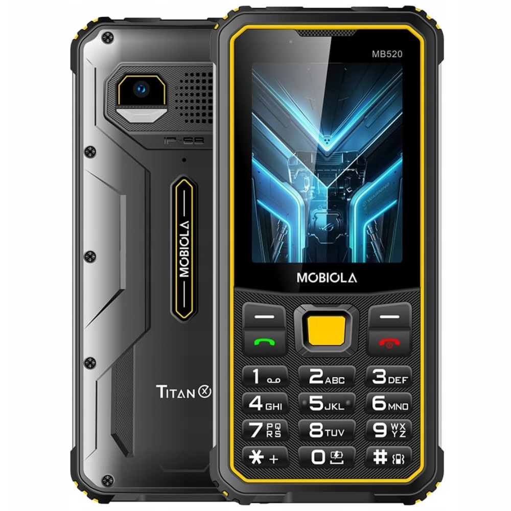 Telefon Komórkowy Na Budowę Wodoodporny Odporny Na Kurz I Pył Powerbank