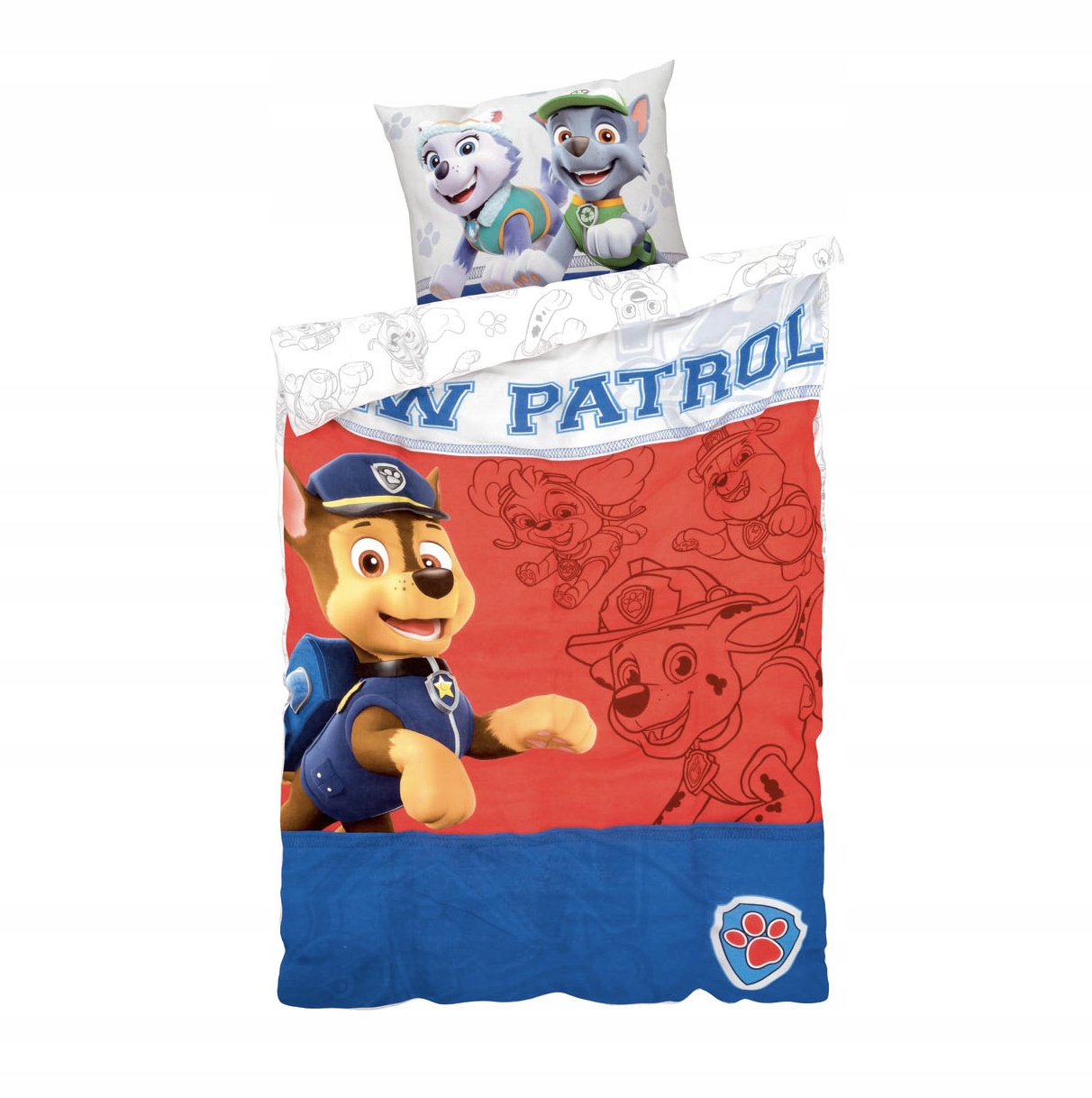 

Pościel Psi Patrol Dwustronna 100%BAWEŁNA 140x200