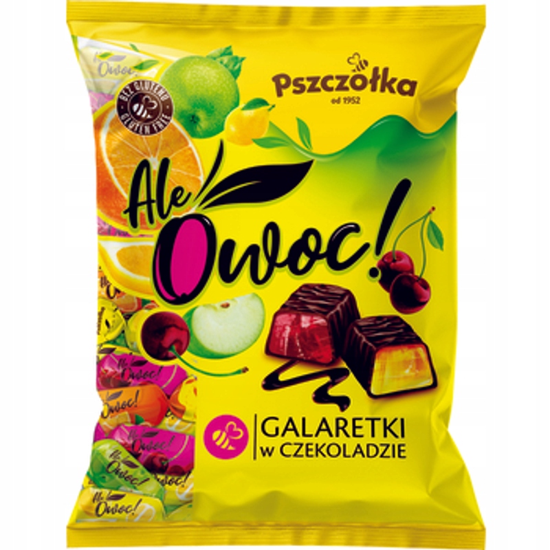 Levně Pszczółka Ale Plod želé v čokoládě 1 kg