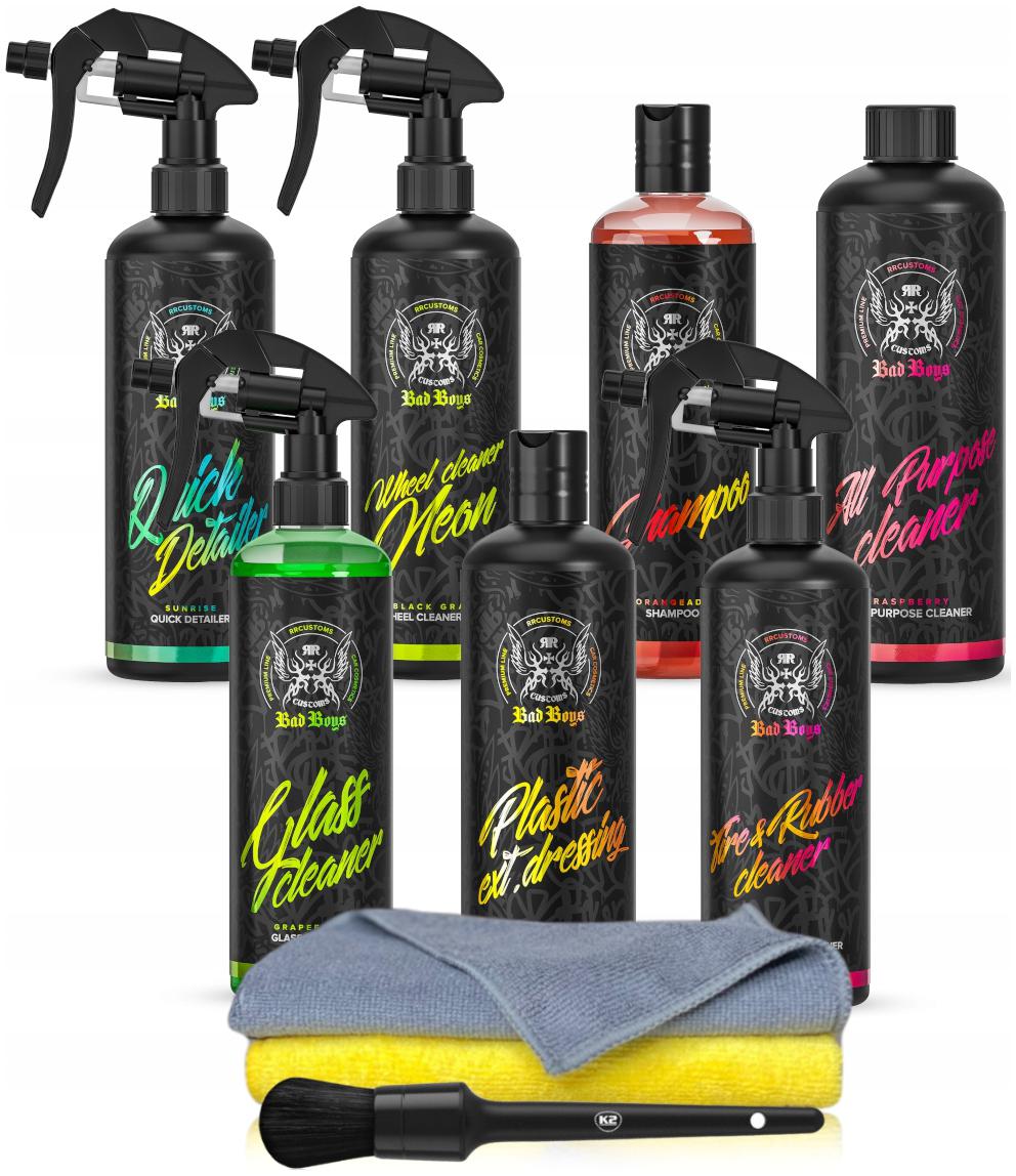 RR CUSTOMS RRC BAD BOYS ZESTAW KOSMETYKÓW DO AUTA DETAILING