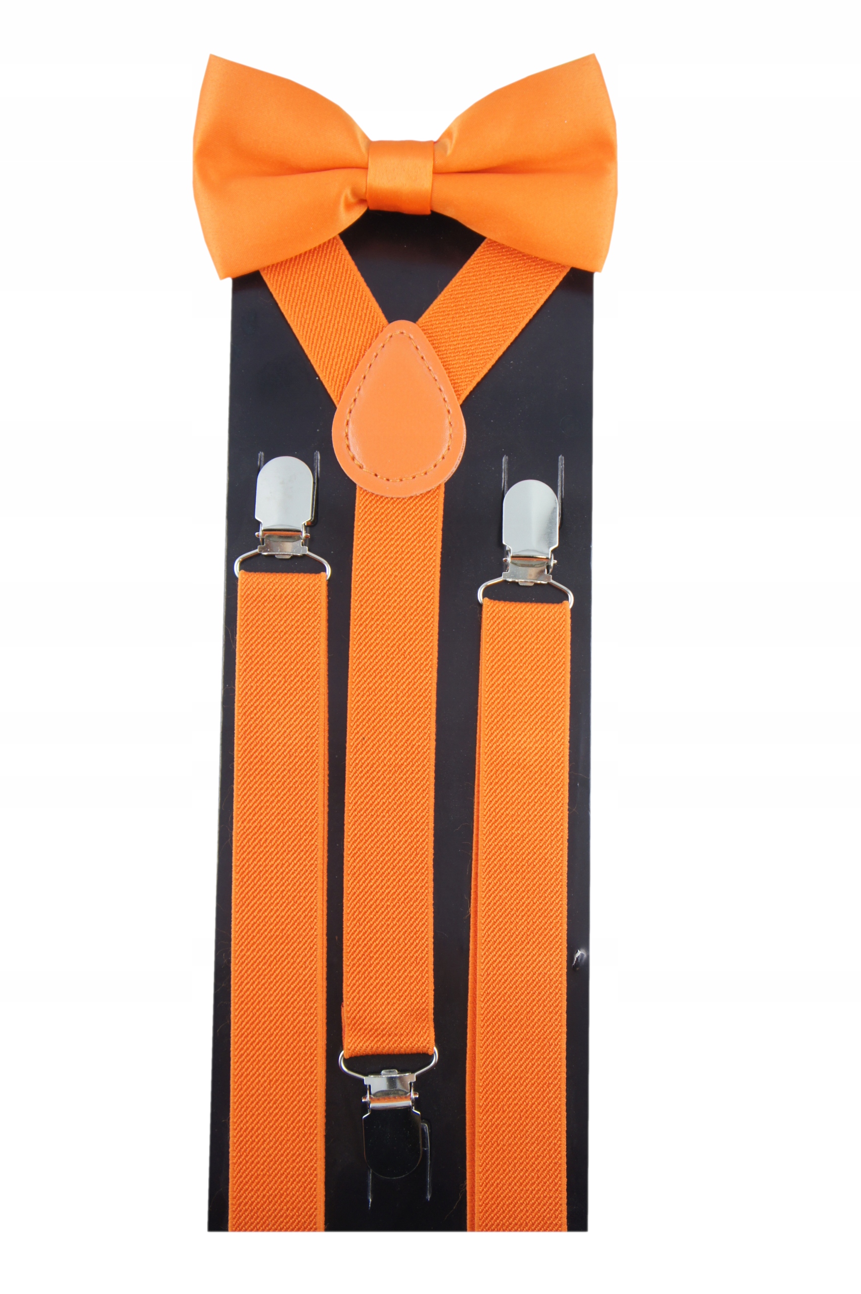 

Szelki i mucha męskie Wzory Do Wyboru Pomarańczowe