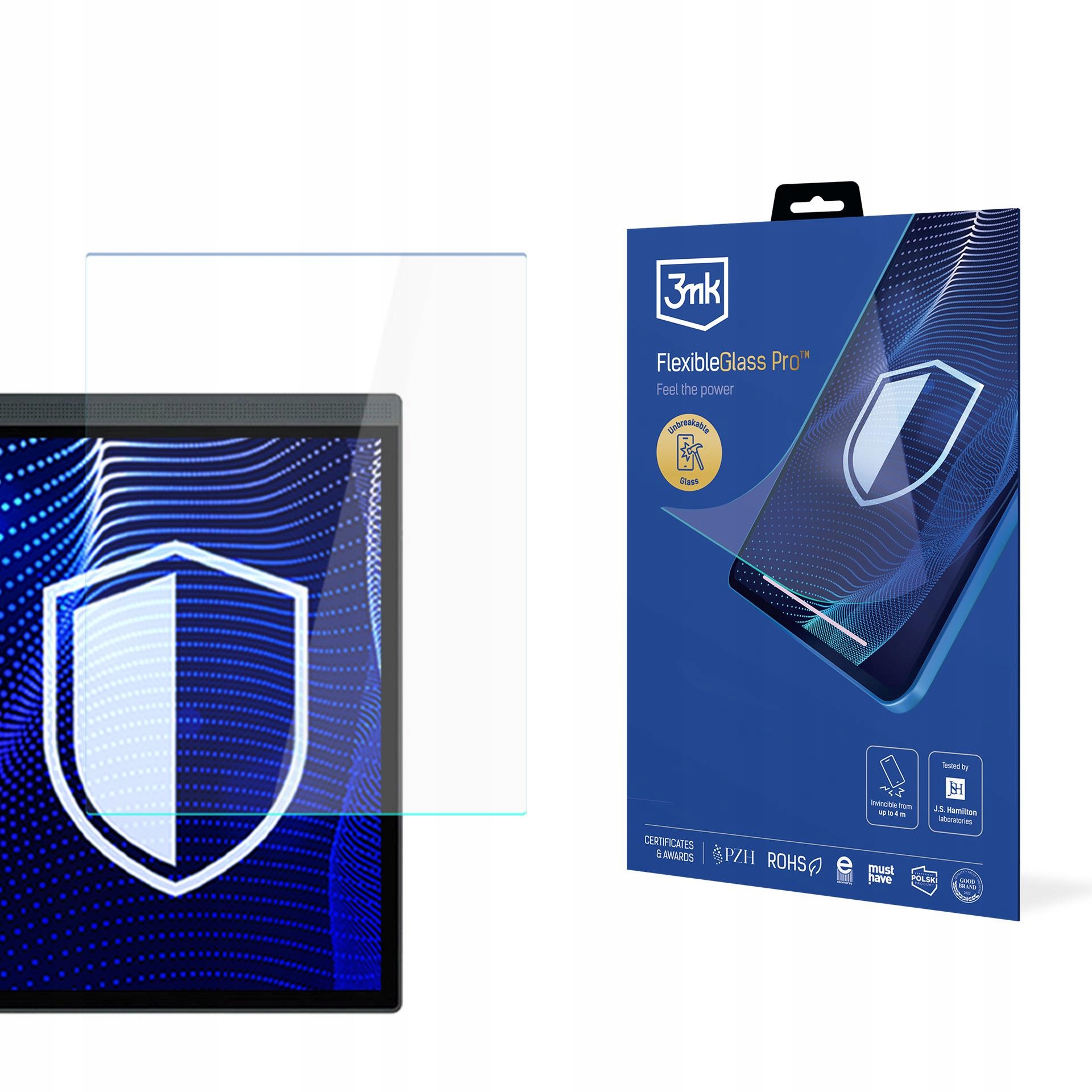 Nerozbitné sklo na displej pro Bigme B1051 3mk FlexibleGlass Pro