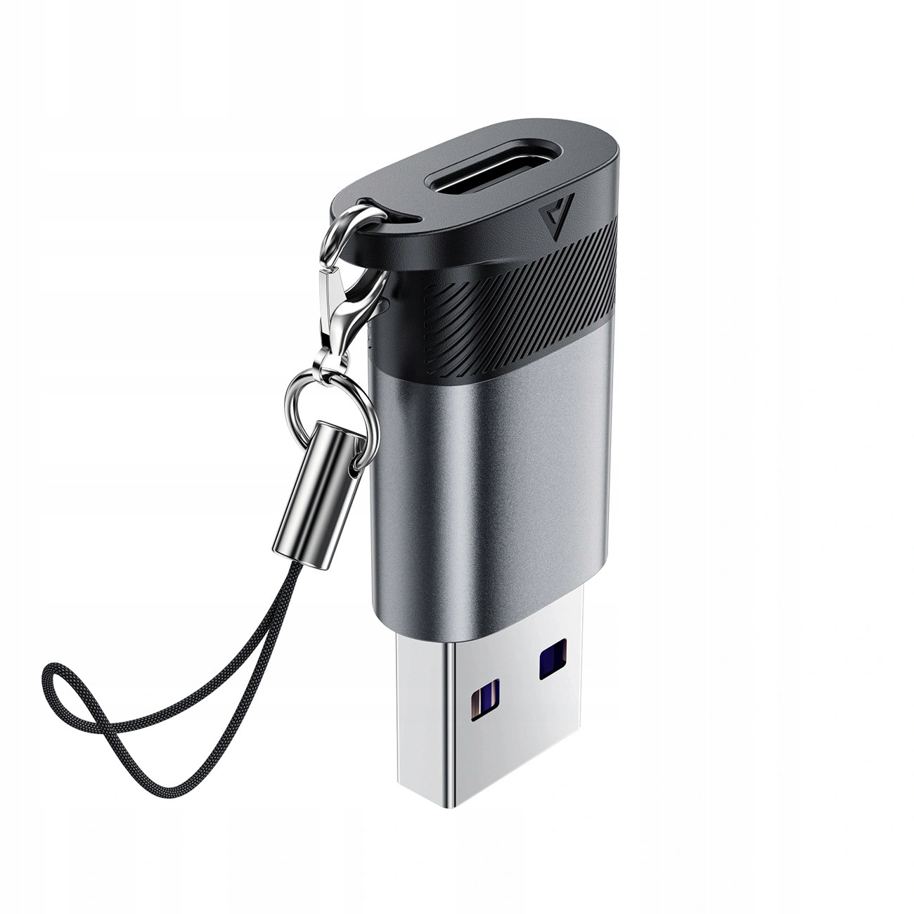 Adapter Usb Acefast J8 Usb-c Usb-a szary