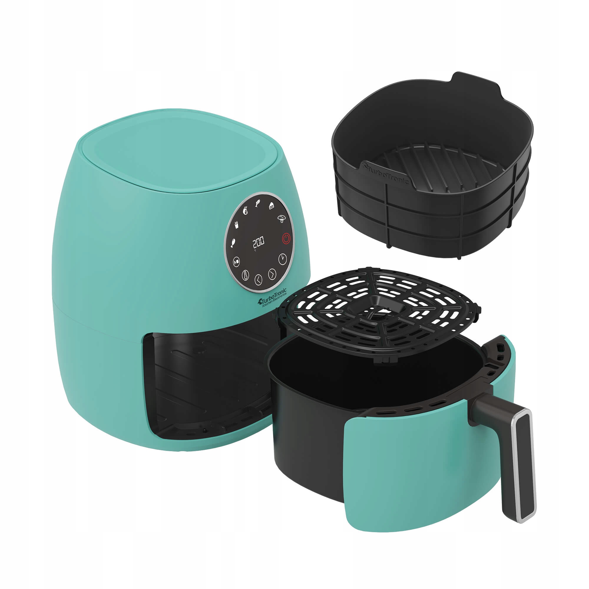 Frytkownica beztłuszczowa TurboTronic Air Fryer frytownica 3,5L 1300W kosz