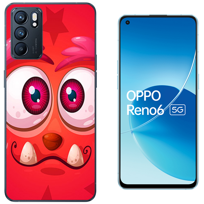

Etui Gel Foto Do Oppo Reno 6 5G Szkło