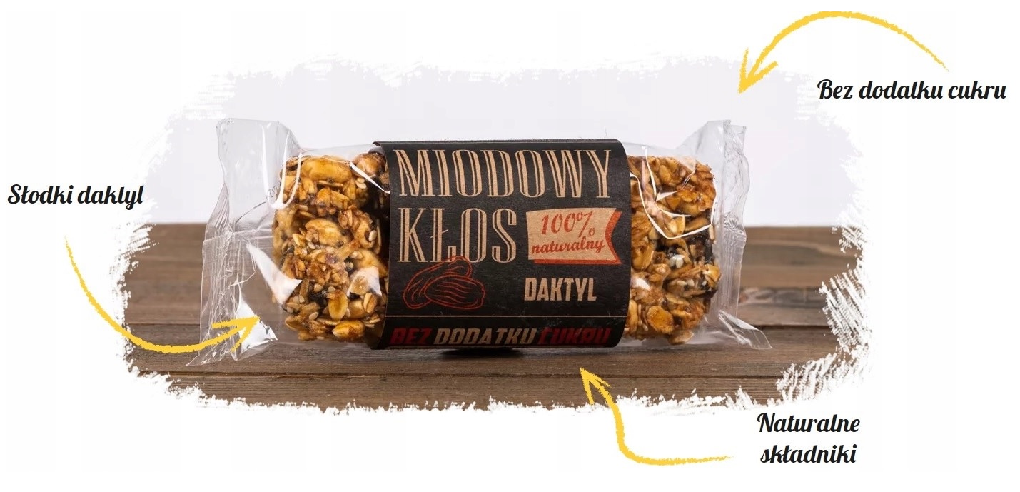 KOSZ PREZENTOWY PREZENT CZEKOLADA SERCE MIÓD KONFI Marka Spichlerz Zdrowia