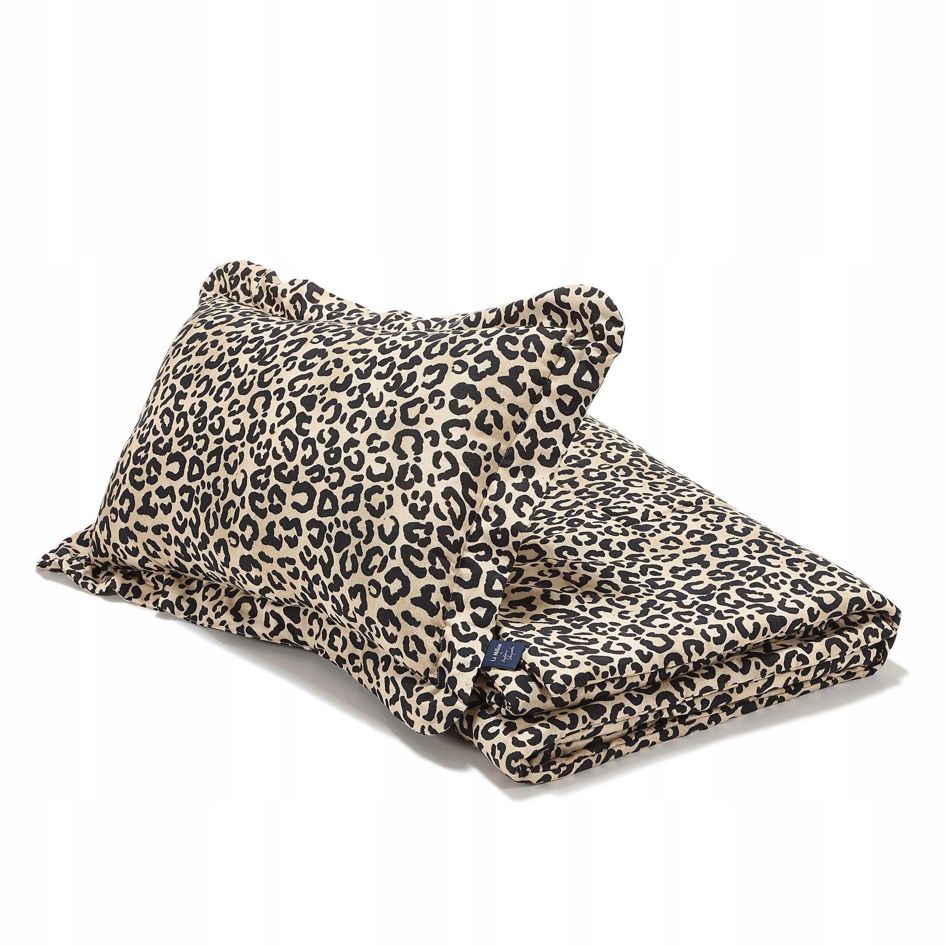 La Millou Komplet Pościeli Bamboo Leopard Cream by Magdalena Lamparska