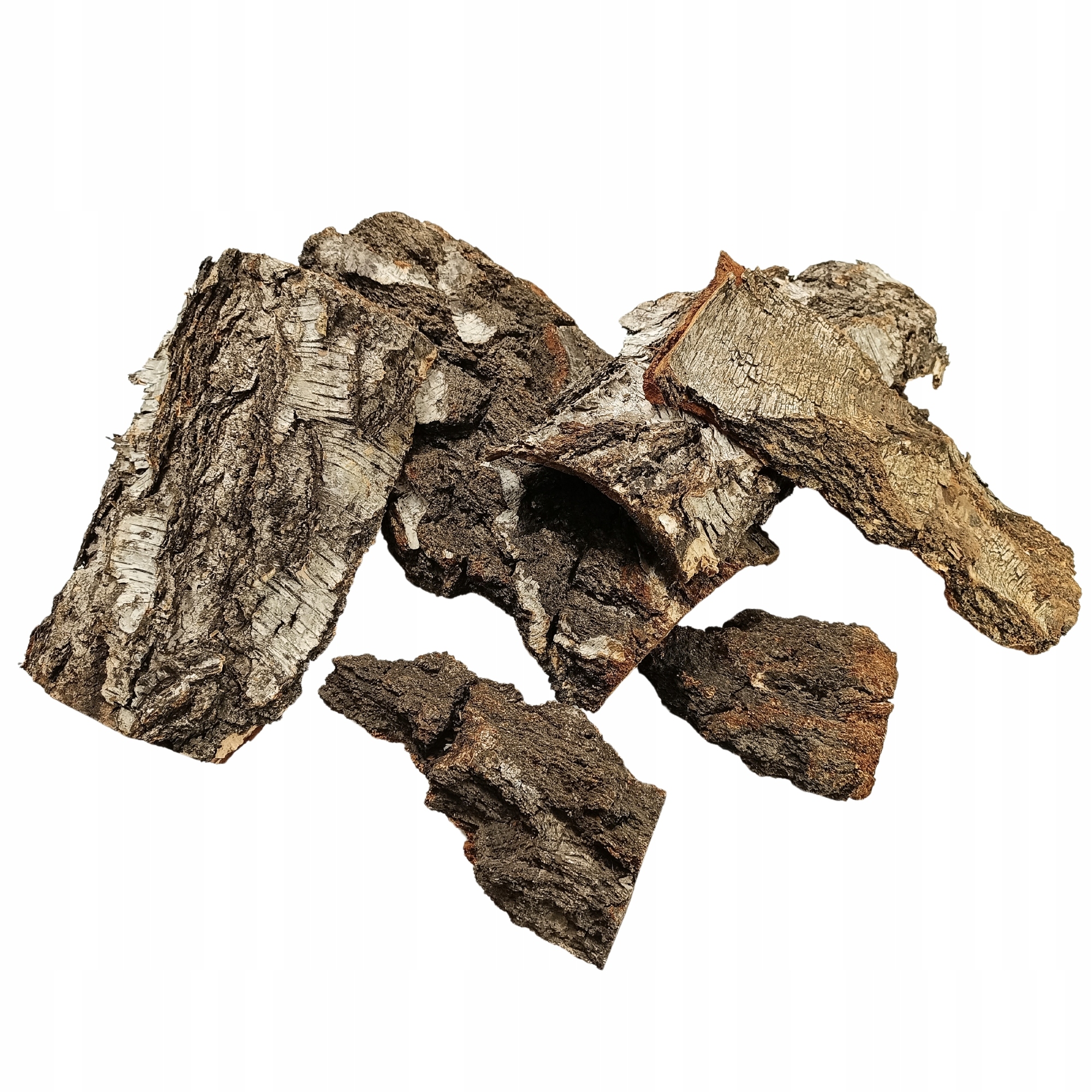 Březová kůra přírodní stabilizovaná 20-40 cm Dekorace 4KG Decoupage