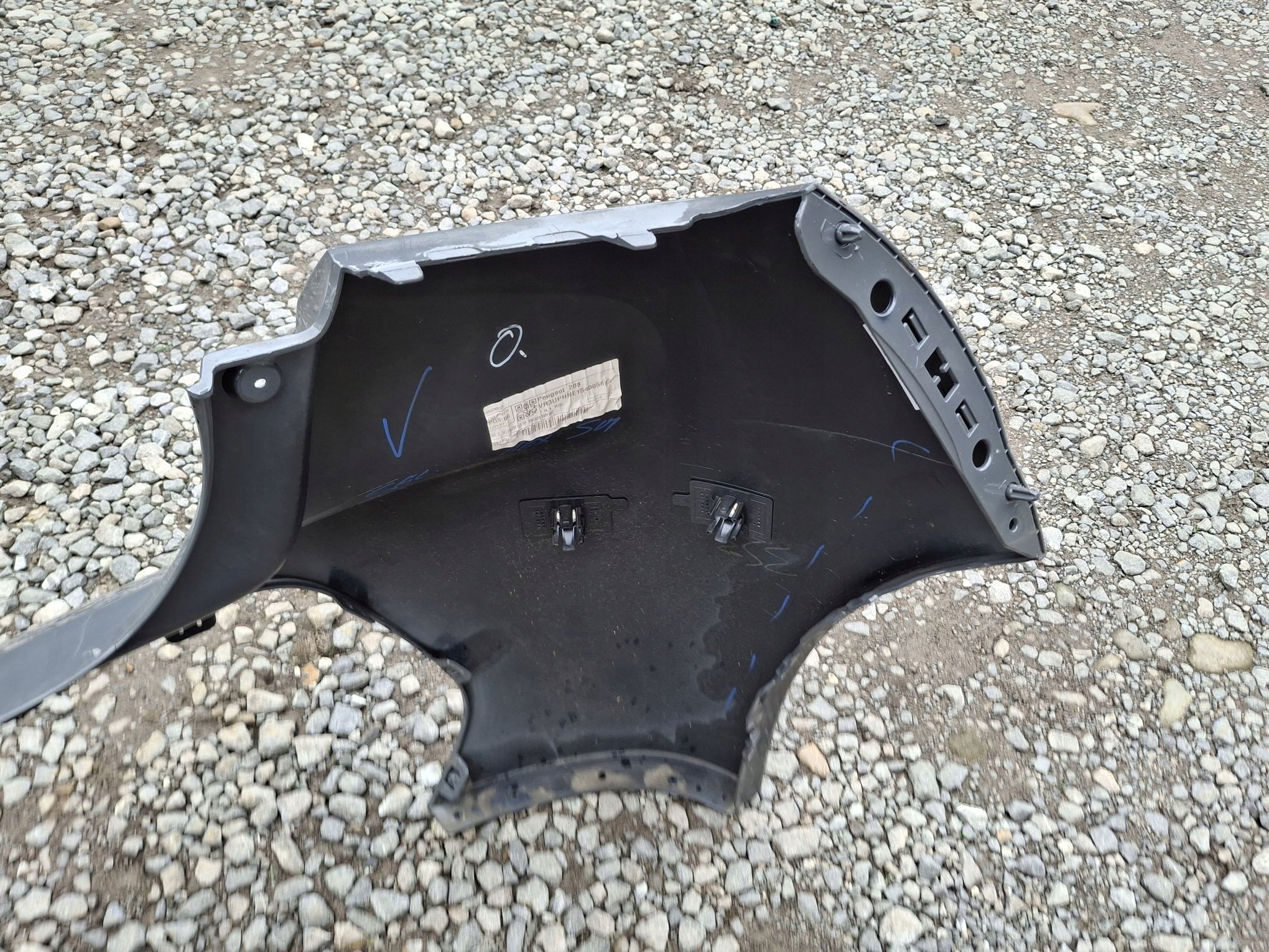 bumper rear PEUGEOT 208 II 2019R->