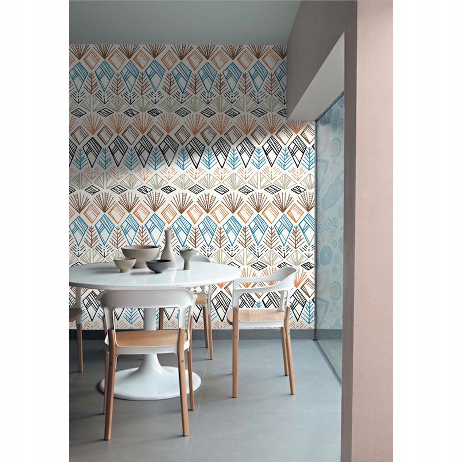 

Fototapeta Etniczne symetryczne wzory 416x254 cm