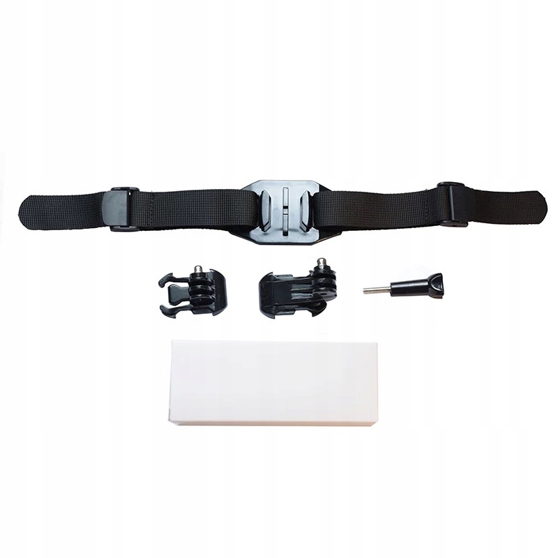 Upevnění pásu pomocí držáku GoPro GearPro Dji Insta na helmu pro lampu kamery sada