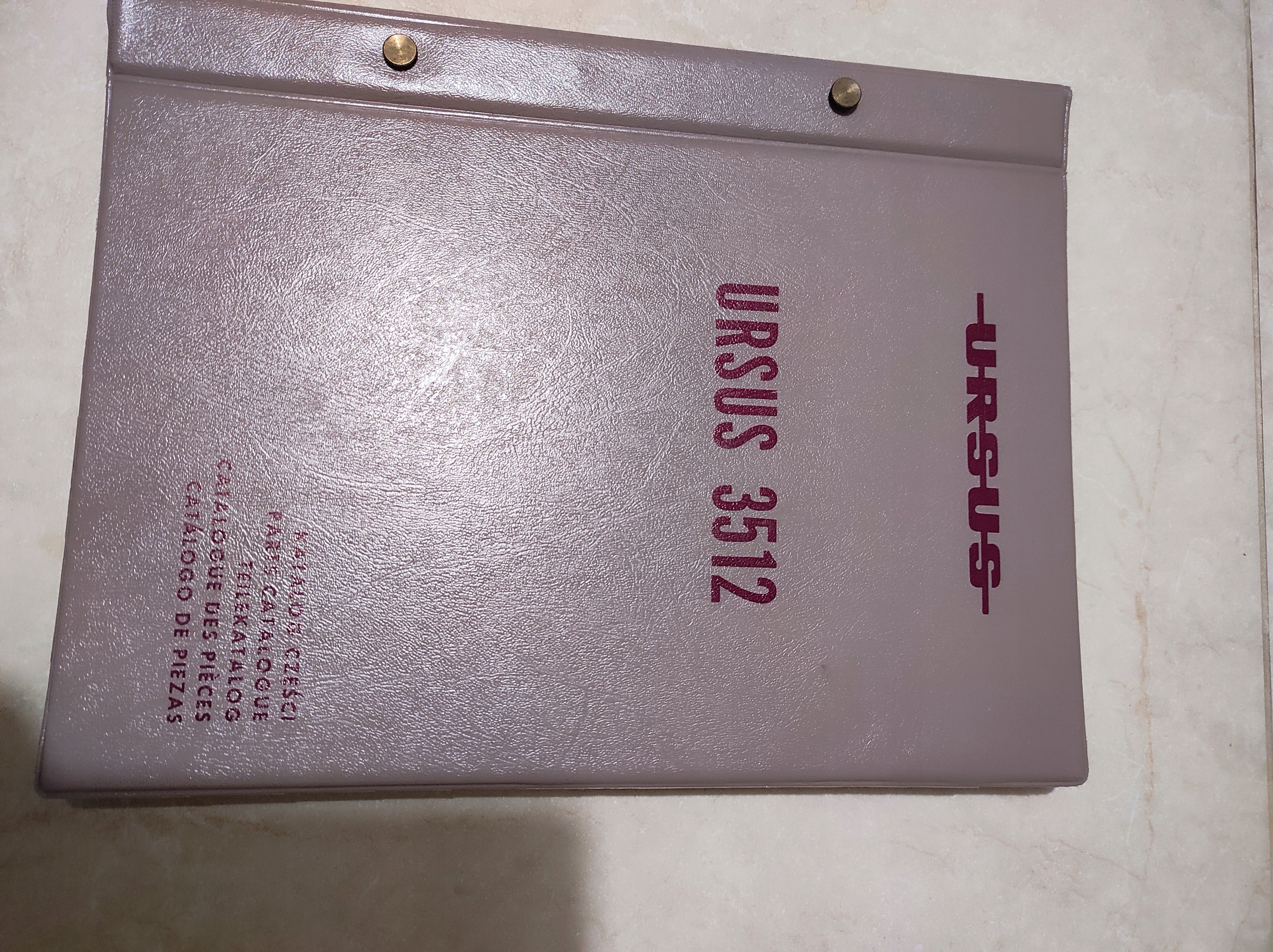 KATALOG CZĘŚCI Ursus 3512 NOWY