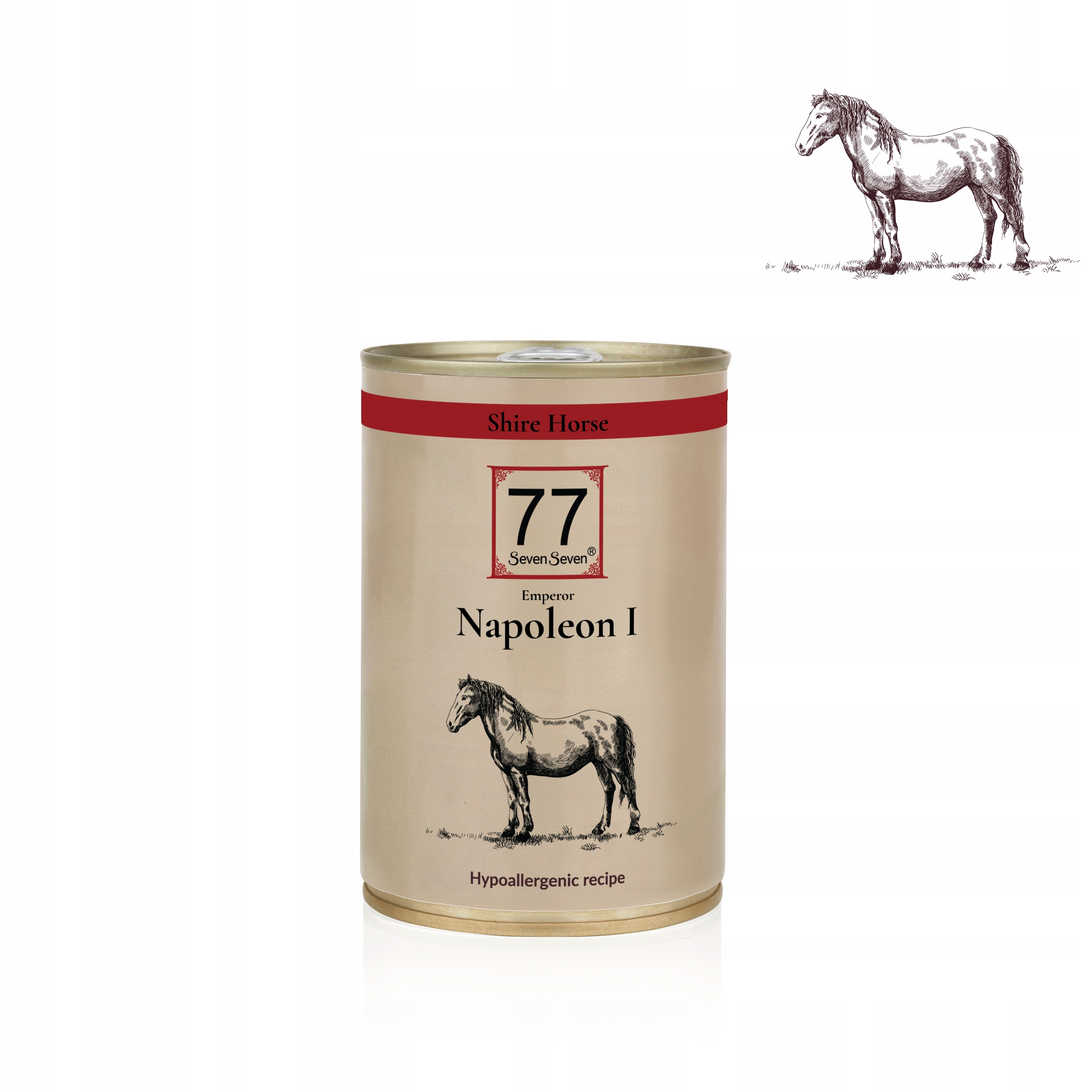 Napoleon I z koniną Zestaw 6 x 400g 77 Petfood